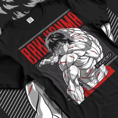 Baki Anime Lover Unisex Oversized Tshirt Suitable For All Seasons Personality Clothes Streetwear Oversized Unisex Streetwear