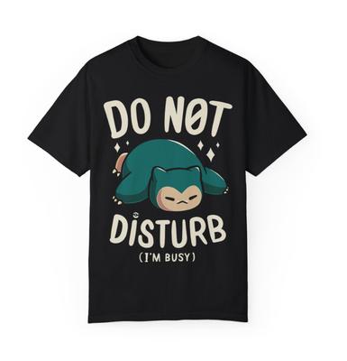 T-shirt Pokemon Snorlax – Maglietta Grafica Anime Gioco, Stampa Fronte/Retro Cartone Animato