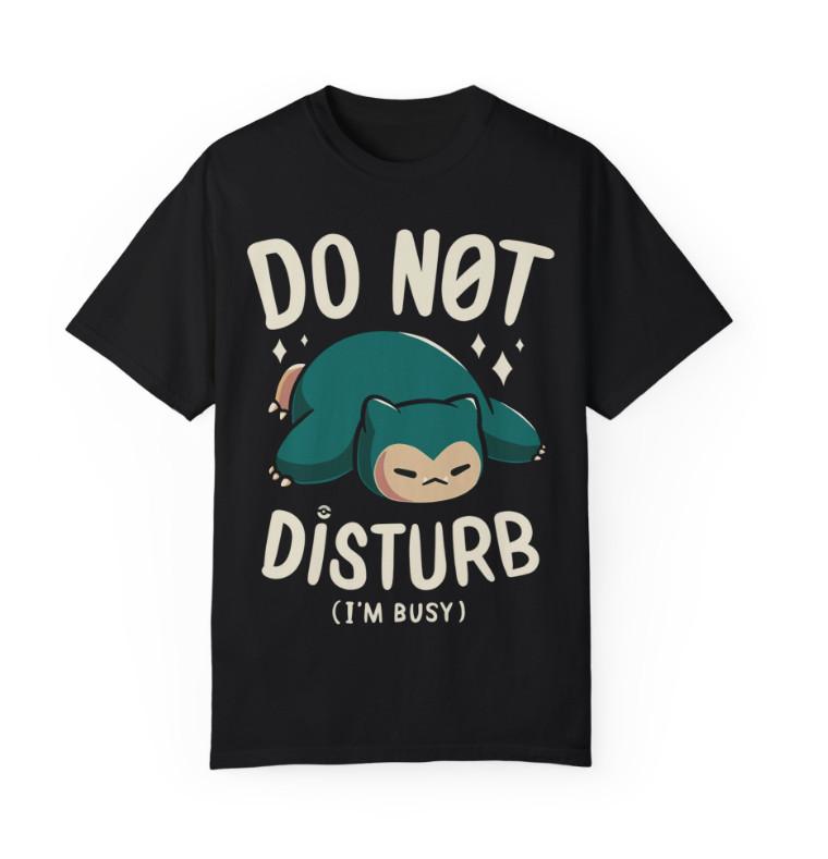 

Snorlax Pokemon T-Shirt – Graphic Anime Game Tee, Double Sided Print Cartoon 3XL
