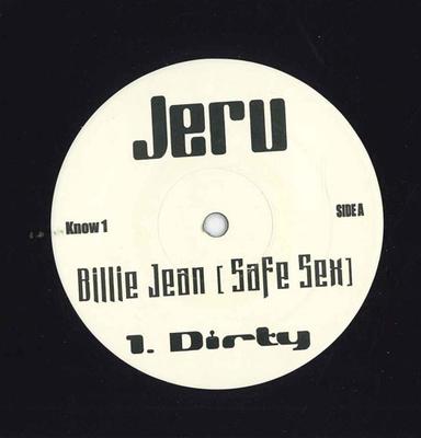 12inch Record JERU THE DAMAJA - Billie Jean (Safe Sex) / Anotha Vic KNOW1 Know Savage Pro 1998 US Rap & Hip-Hop/R&B Used