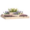 VidaXL Planter 112x112x27 Cm Solid Pine Wood 823885