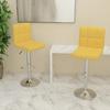 VidaXL Set of 2 Bar Stools, Pub Chair, Bistro Seat, Dining Room Kitchen Living Room Home Interior Furniture, 334246