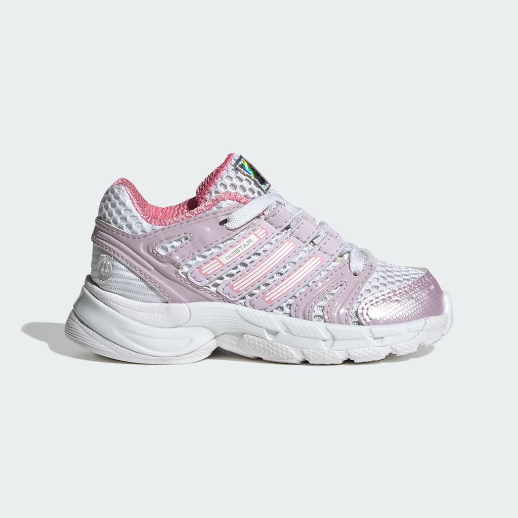 adidas ADISTAR CONTROL 5 LED EL I KK2613 Kids' Originals Sneakers Cloud White / Ice Lavender / Bliss Pink