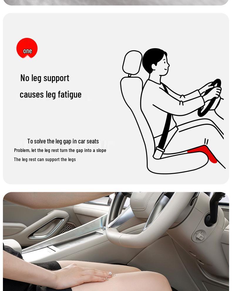 Compatible with Luxeed S7/R7: Breathable Leg Rest Seat Cushion for Cars