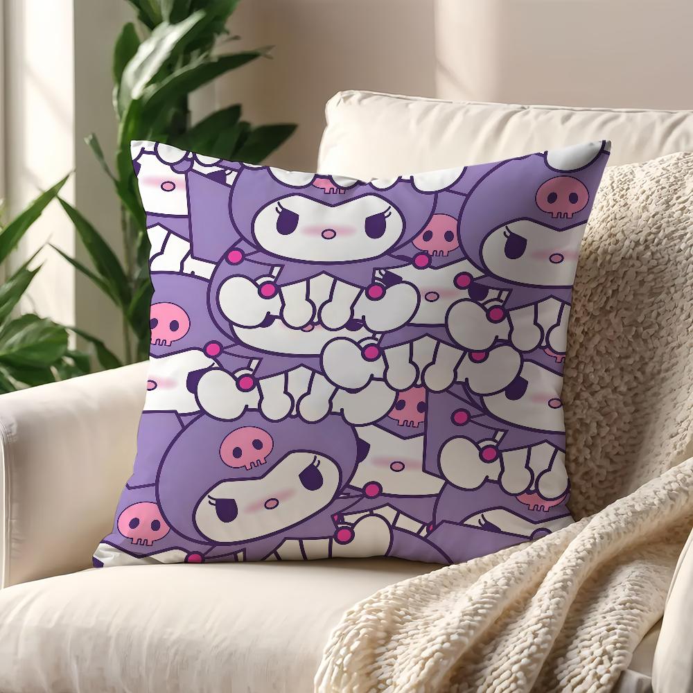 Kawaii KKuromiI Cute Cushion Cover For Pillow Printing Sofa Decoration Home Car Room Coffee Shop Office Nordic Simplicity