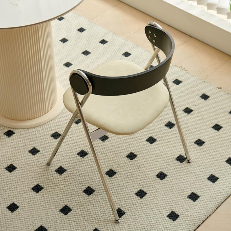 Retro Dining Chairs Solid Wood Backrest Comfortable Chairs Minimalist Elegant Designer Chair Home Kitchen Dining Room Furniture