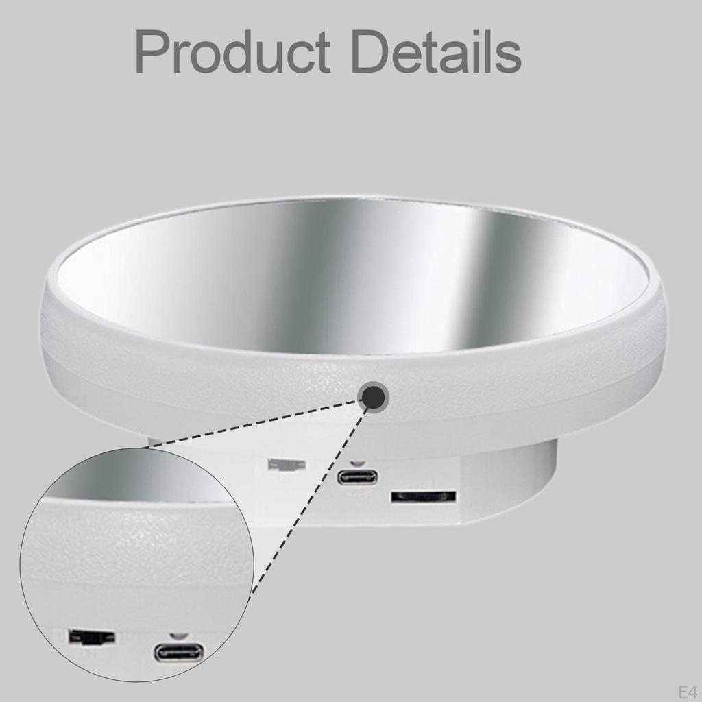 Elektryczny Motorowy Stół Obrotowy, Wielofunkcyjna Automatyczna Taca Ekspozycyjna na Prezenty, Obracana Taca Okienna.