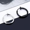1/16 Paia Orecchini a Bottone Magnetici Uomo Acciaio Inossidabile Senza Foratura Orecchini a Cerchio Pendenti a Croce Unisex Orecchino Magnetico Clip-on con Zirconia Cubica