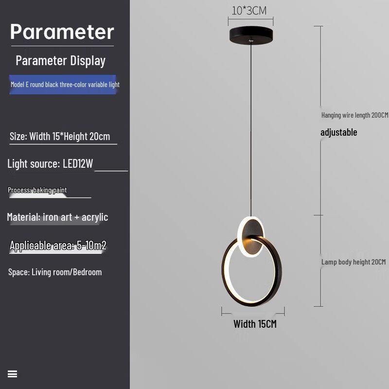 UOSU Modern Luxury Pendant Light