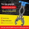 Multifunctional Gas Cylinder Valve Wrench: Pressure Reducing, Disassembly, Labor-Saving Tool.