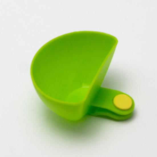 Yousheng Dipping Sauce Dish with Clip Multipurpose Condiment Bowl for Ketchup Vinegar Plastic Party Seasoning Container Household Kitchen Utensils