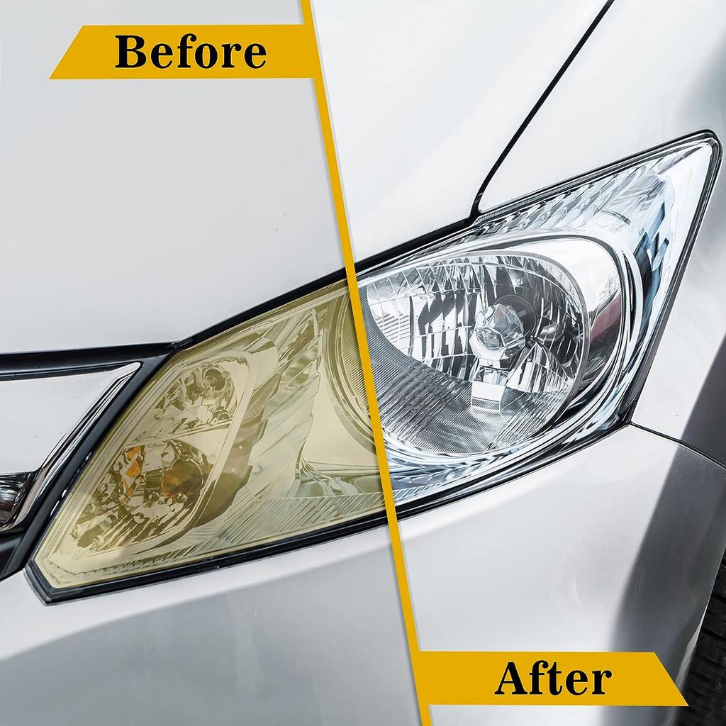 42 szt. Padów do odnowy reflektorów samochodowych 3-calowe Środek do czyszczenia reflektorów Odnawiacz Wodoodporne tarcze ścierne Pad szorstki Zestaw do renowacji