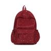 Schoolbag Japanese New 1011 Preppy Style Beautiful Girl Backpack, High Appearance Starry Soft Girl Schoolbag for Middle and High School Students