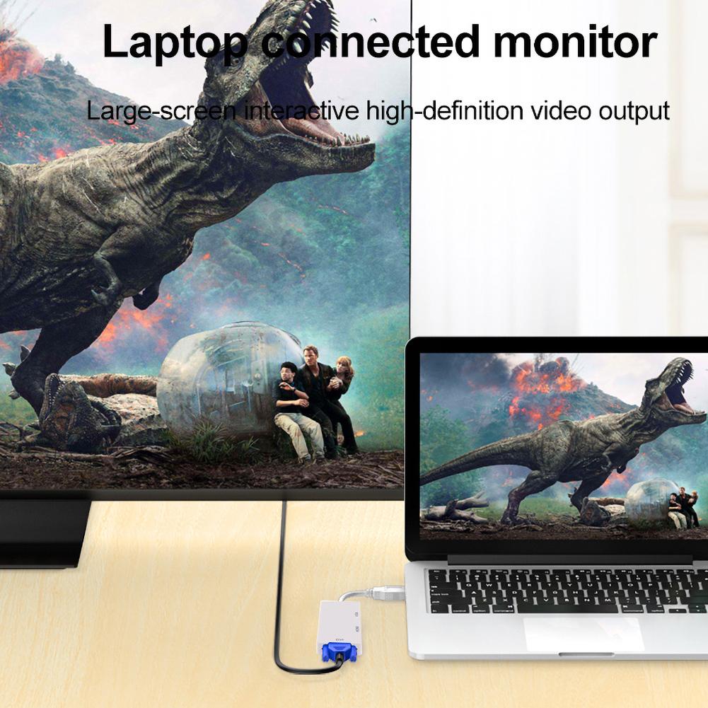 Mini DP TO HDMI VGA DVI Three-in-one Adapter Cable Thunder Laptop