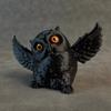Cute Mini Owl Ornament Plastic Desktop Decorations Car Home Bonsai Decorations 3D Printing Creative and Novel Gifts