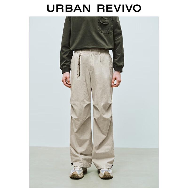 UR Men s Outdoor Workwear Pleated Wide-Leg Pants 30