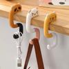 1Pcs Plastic Panda Hanging Decorative Folding Key Holder Hook Table Hook Handbag Hanger