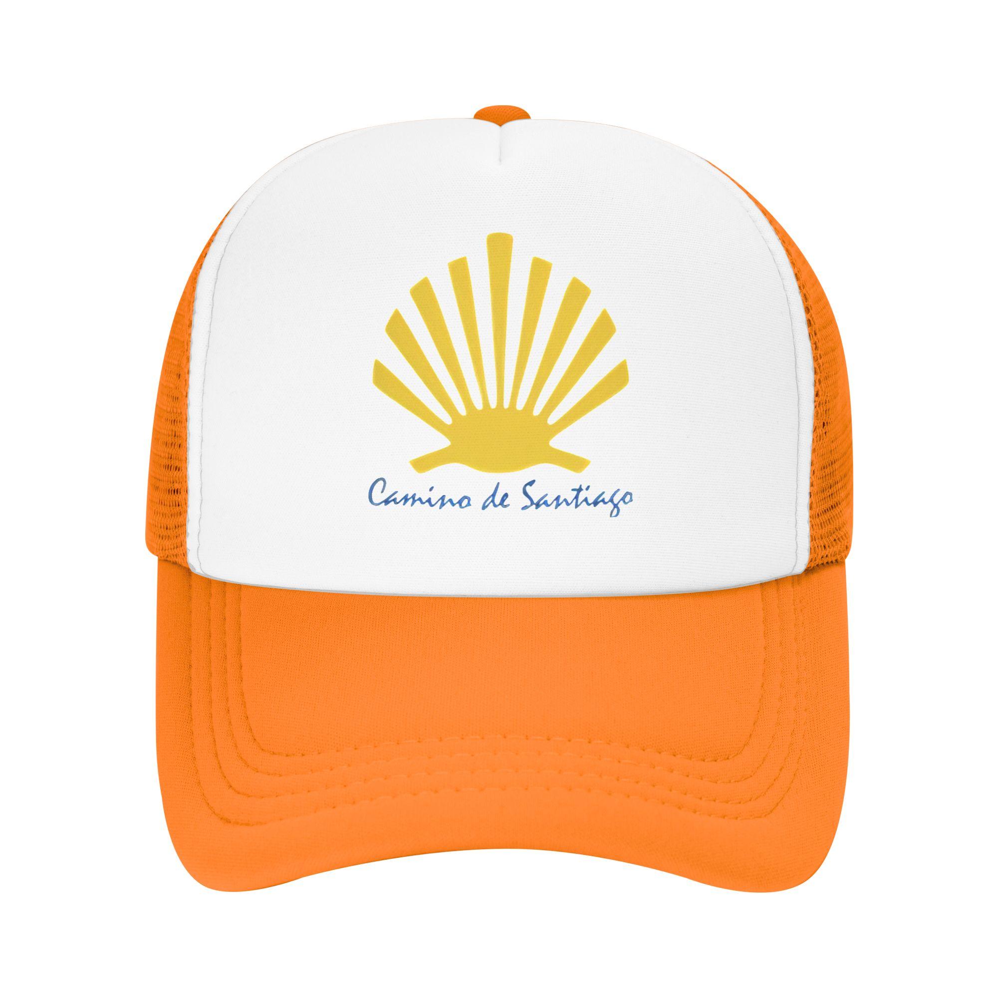

Mesh Sun Hats Camino de Santiago The Way to Santiago Buen Camino Spain Baseball Cap Trucker Hat WoUnisex SunProof Baseball Caps One Size