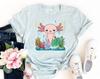 Tricou Axolotl, Tricou Iubitor de Axolotl, Tricou Damă, Top Drăguț cu Axolotl, Cadou Amuzant cu Axolotl, Tricou Mamă Axolotl, Tricou Mamă Axolotl