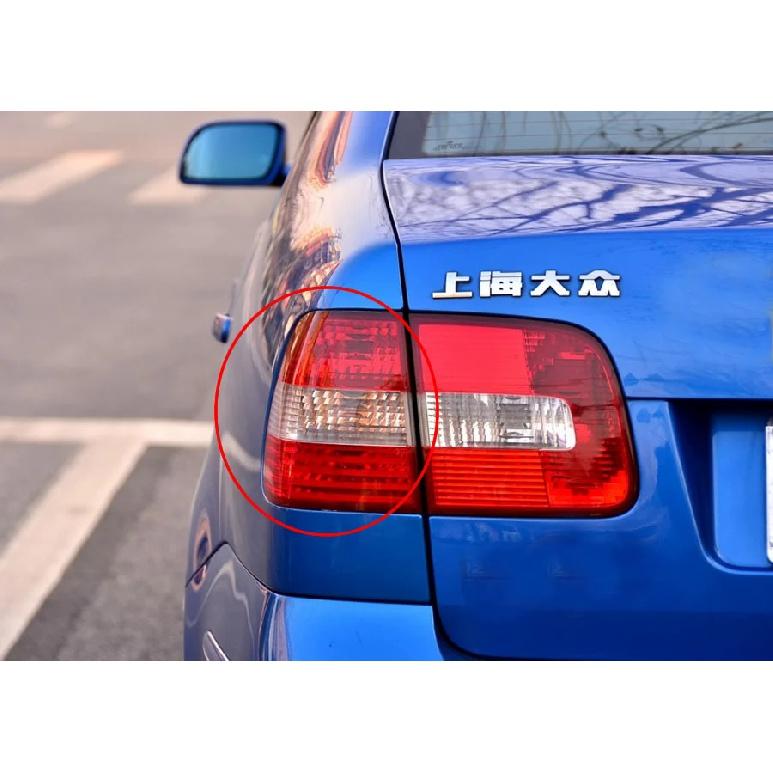 Outer Tail Lamp For Volkswagen VW Polo 2002 2003 2004 2005 Sedan Taillight Rear Brake Lamps Tail Lights No Line No Light 1PCS