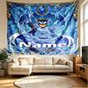 Custom Name Personalized Saint Seiya Print Tapestry, Wall Art Decor, Bedroom, Dorm, Apartment, LivingRoom, Party Backdrop, Gift for Birthday