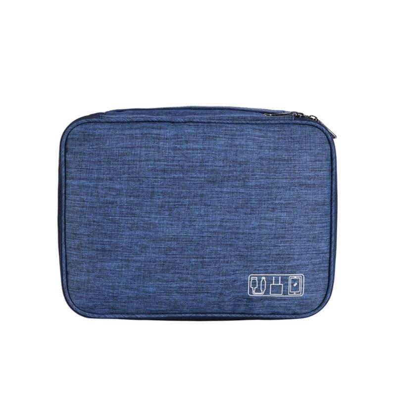 Portable Multifunction Travel Pouch Storage Organizers Case for Earphones USB Drive Mobile Phone Charger Data Cable