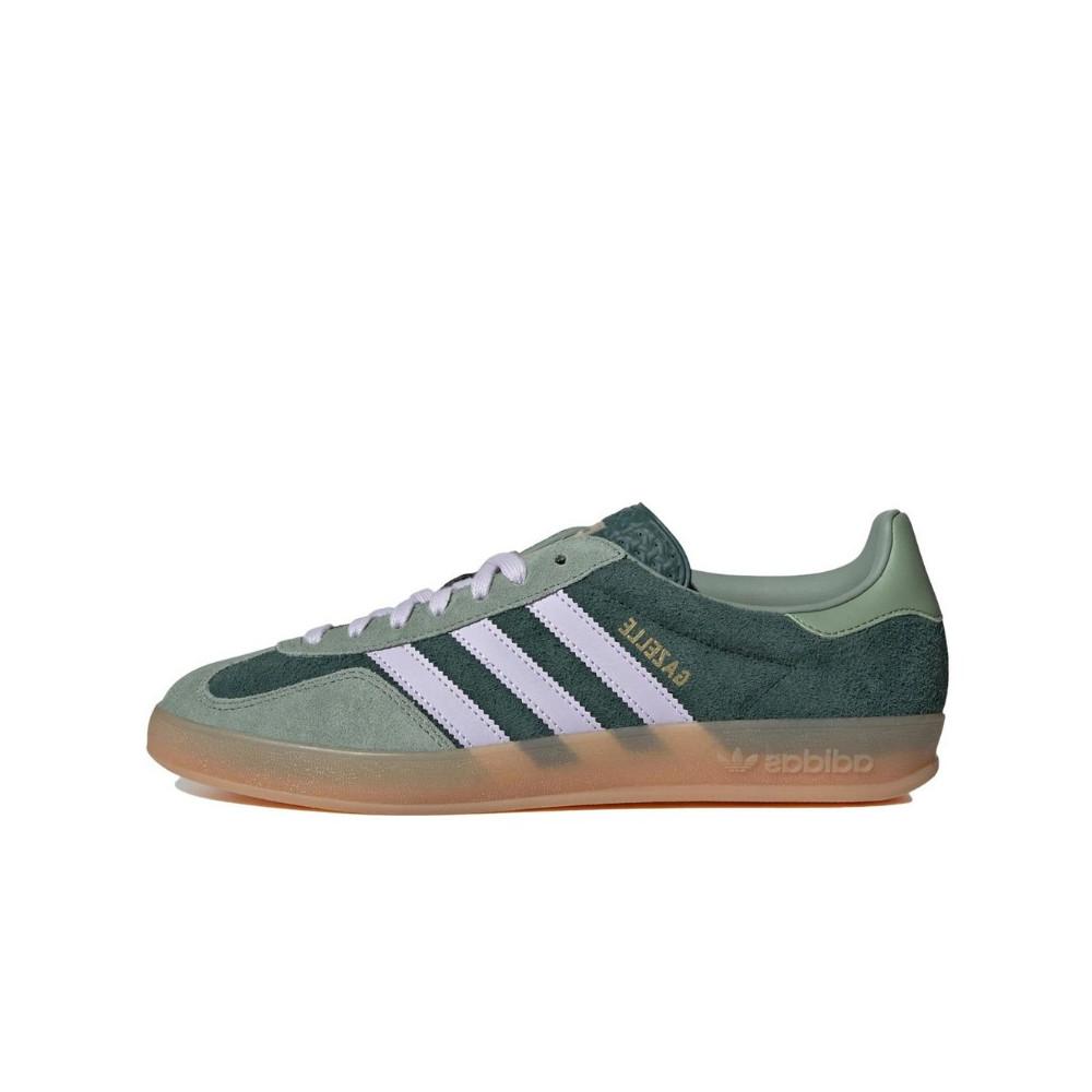 Adidas Gazelle Indoor Mineral Green Silver Dawn