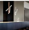 Pendant Light Creative Personality Designer Pendant Lamp Modern Simple Lamp Rose Gold Study Office Table Restaurant Light