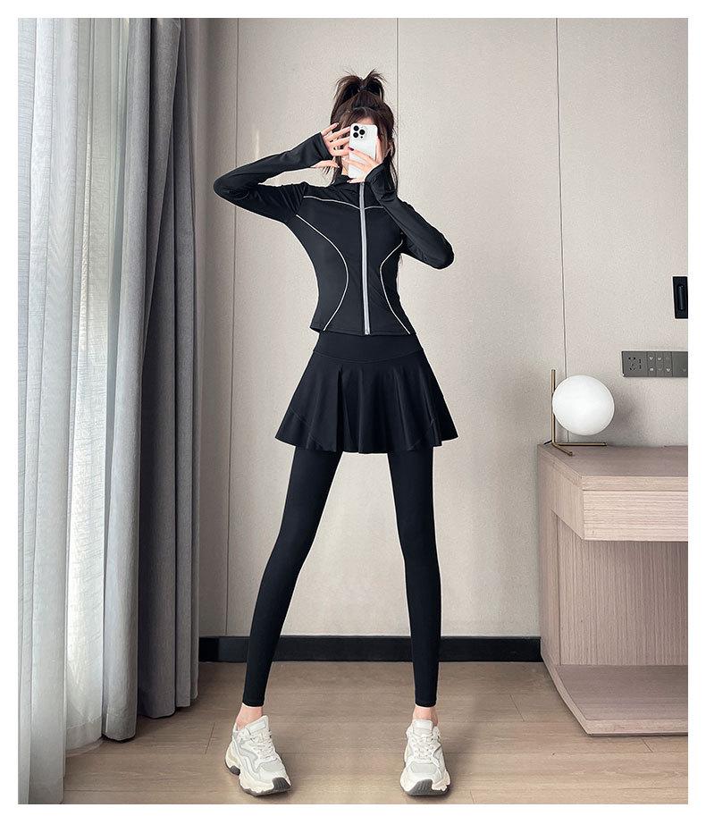 2024 Women's Quick-Dry Yoga & Running Sportswear Set - High-End, Fashionable Ins Style Gym Suit