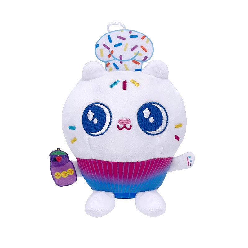 

New Gabbys doll house Plush Plaything Mercat Cartoon Stuffed Animals Smiling Cat Car Cat Hug Gaby Girl Birthday Gift