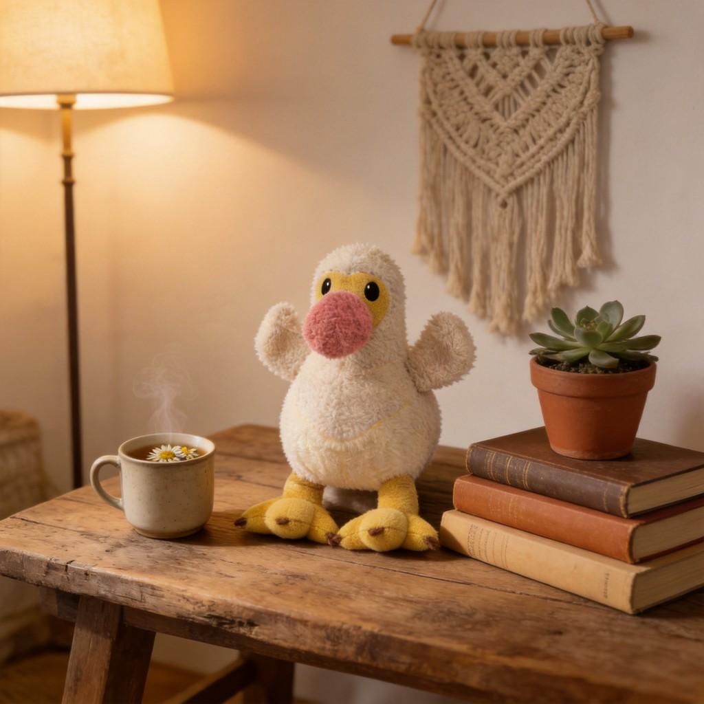 Plush Raphus Cucullatus Stuffed Toy Soft Animal For Kids And Adults