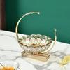Large Capacity Flower Basket Shape Fruit Plates European Fruit Tray  Centerpiece Decoration