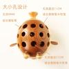 Wooden Multifunctional Creative Pufferfish Pen Plug Office Stationery Box Desktop Storage Ornament Gift Pen Holder