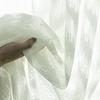 Practical Sheer Curtains Soft Fine Texture Breathable Polyester Transparent Window Draperies for Home