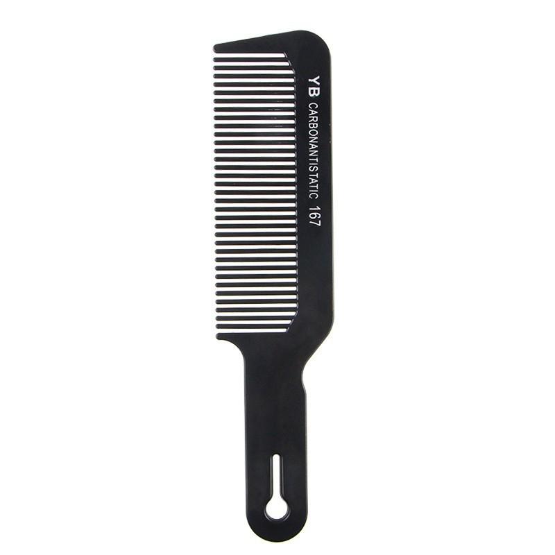 Professional Barber Teasing Hair Comb Salon Grade Rounded Wavy Teeth Anti-Scratch Styling Comb for Hairdresser Use A4