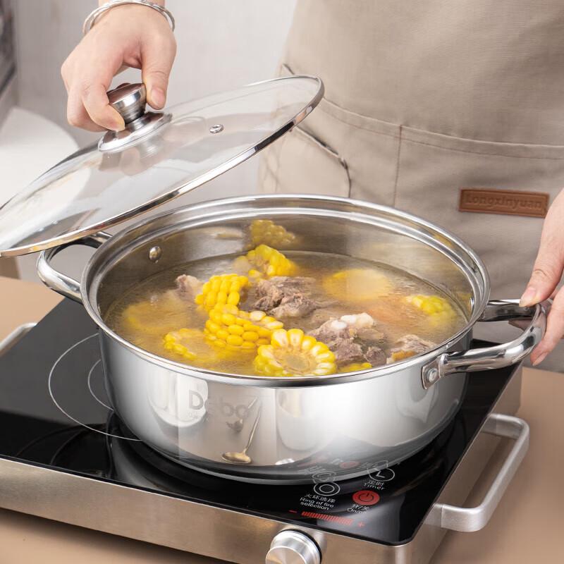 Debo Wyatt 30cm Stainless Steel Multi-Purpose Soup Pot