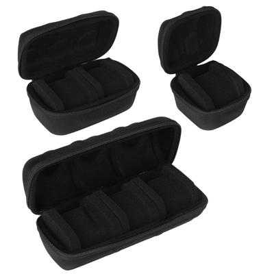 Caja de almacenamiento de reloj portátil, resistente al agua, con cremallera única, estuche de viaje, bolsa de almacenamiento de monedas para reloj inteligente, caja de reloj de pulsera