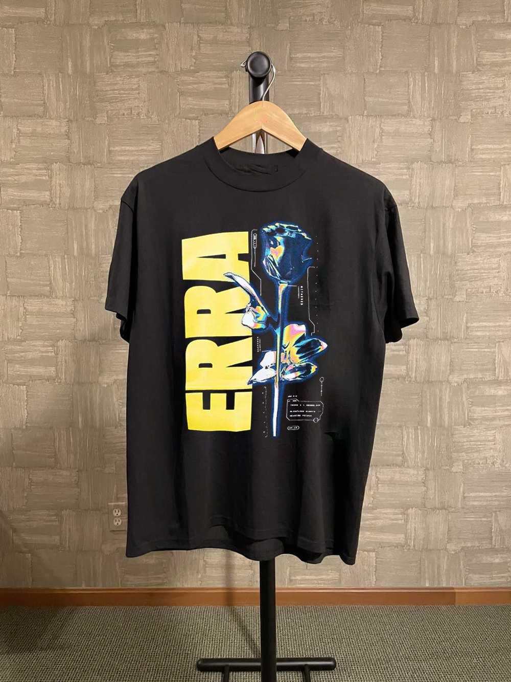 Erra Band Rose Black Tee Unisex T-Shirt All Size S To 5XL Unisex T-Shirt XL