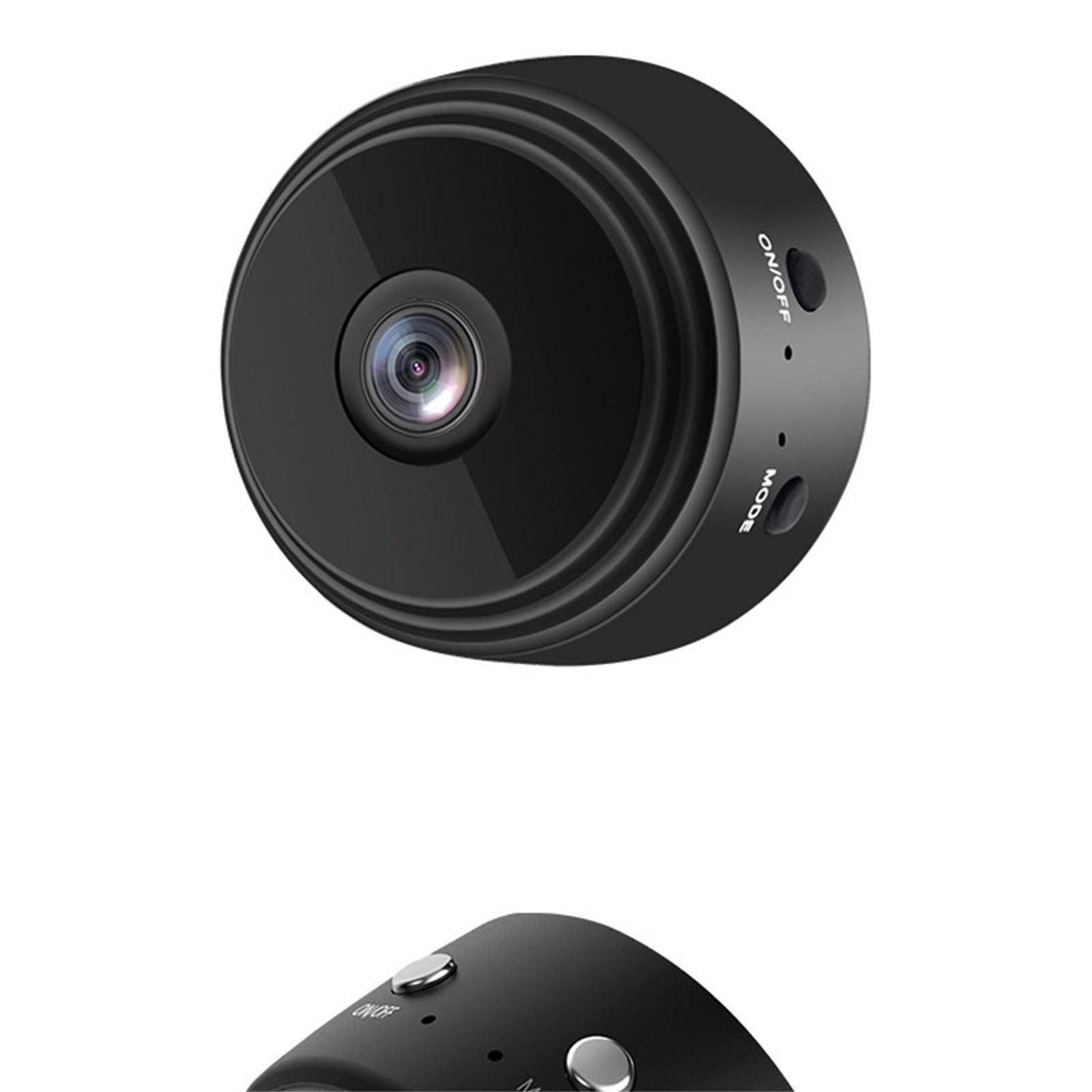 

Міні-камера HD 1080P Бездротова камера безпеки Wi-Fi Night Motion чорний