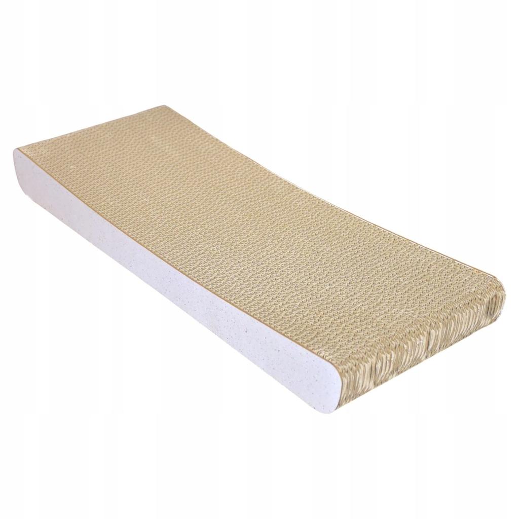 Sigma cat scratching post | white | 58x6.6x24 cm | MruuPruu