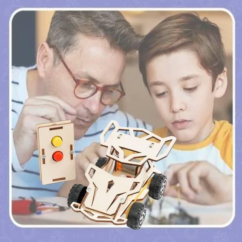 Educational Diy Handmade Wooden Assembly Model Toy For Kids Science Experiment