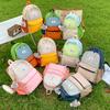Schoolbag Korean version ins casual versatile backpack schoolbag new contrasting color niche large-capacity backpack primary school girls schoolbag