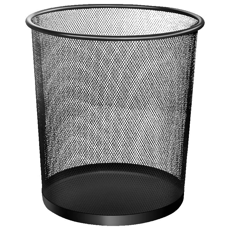 

Baijiahaoshi 12L Lidless Round Household Trash Can