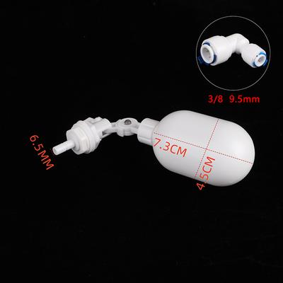 Έλεγχος στάθμης δεξαμενής νερού Σύστημα αντίστροφης όσμωσης 1/4" 3/8" Mini Float Valve Ενυδρείο Fish Tank Water Dispenser Float Ball Valve