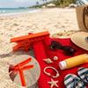 4 Stück Strandtuch-Befestigungsclip-Hering, Winddichte Outdoor-Picknickdecke Sandspikes, Tragbarer Deckenhalter Picknickmatte