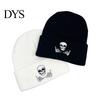 Pohodlná zimní čepice Beanie Pletená Vyšívaná Teplá Zábavný Design Silná Pružná Unisex pro Každodenní Nošení Venkovní Sporty