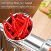 Adjustable Meat Mincer Grinder Hand Operated Heavy Duty Sausage Filler Multi-function Aluminum Alloy Filling Machine Household
