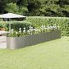VidaXL Raised Garden Bed Flower Pot Planter Box Raised Bed Patio Terrace Outdoor Powder-Coated Steel 318977