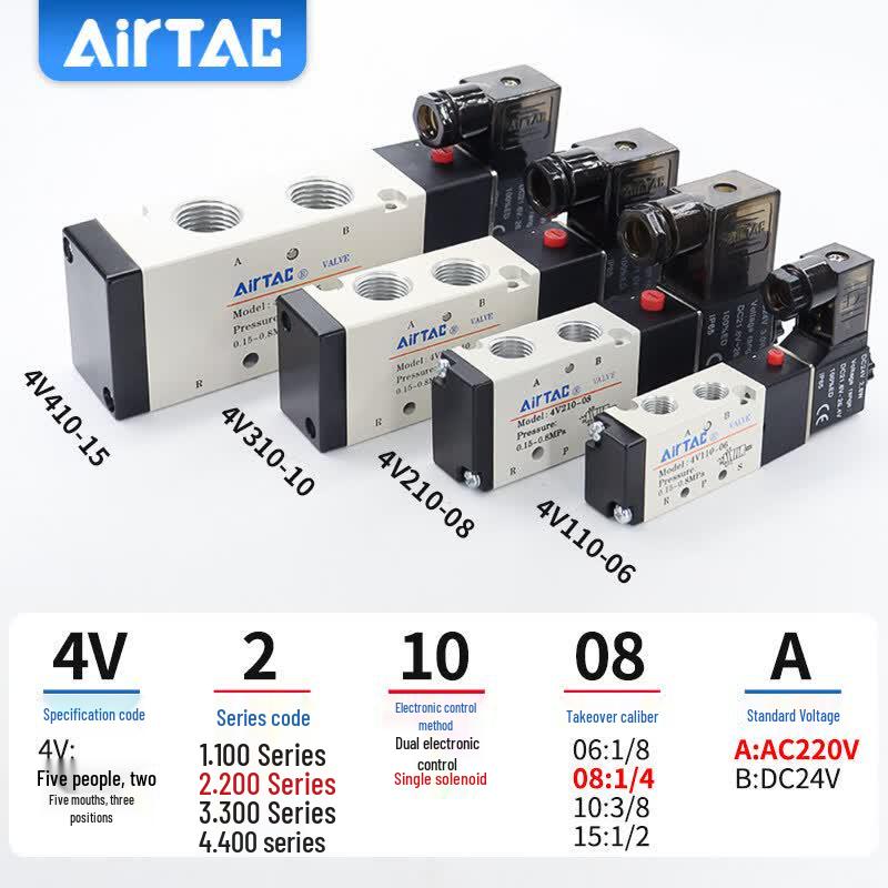 Airtac 4V210-08 Solenoid Valve