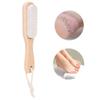 Foot File Dead Skin Callus Removing Pumice Stone Foot Pedicure Tool with Wooden Handle
